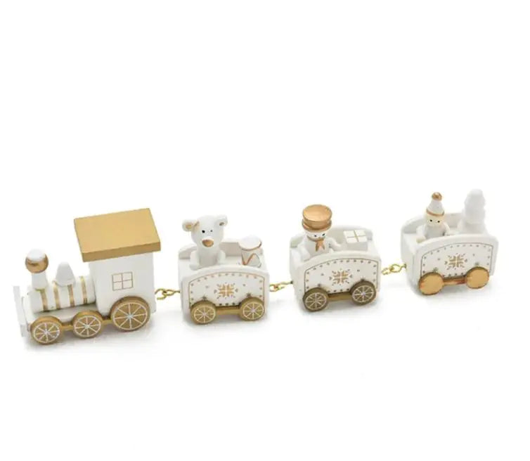 Christmas Ornament Christmas Wooden Train Set
